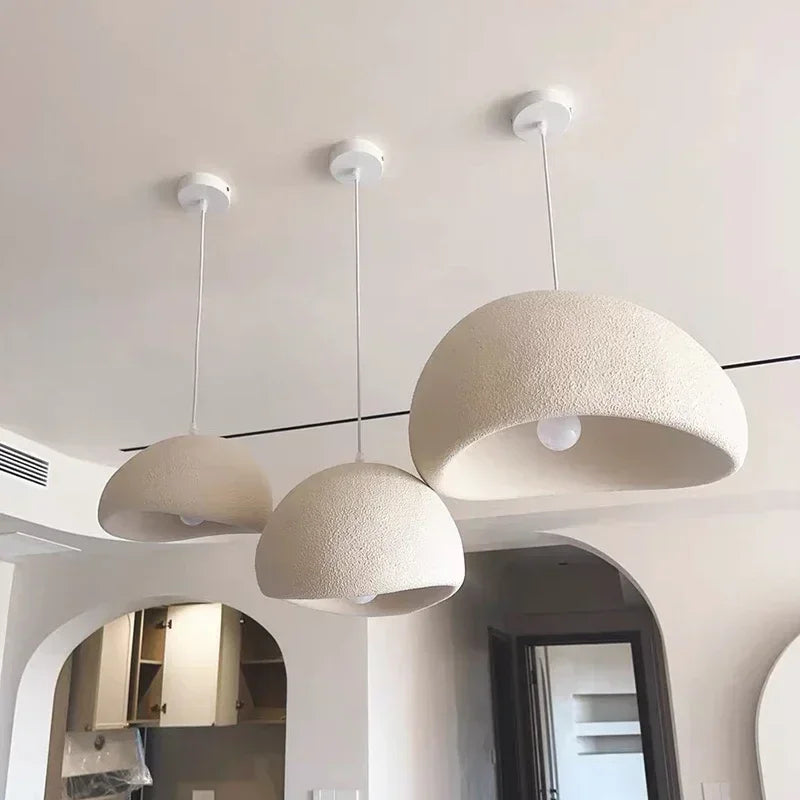 Hängeleuchte im Wohnzimmer