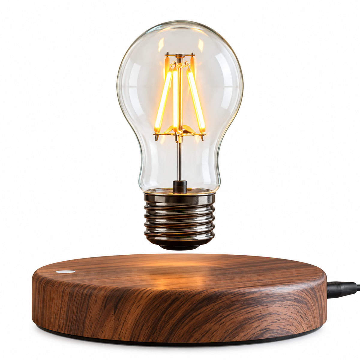 Schwebende Magnettischlampe Rund