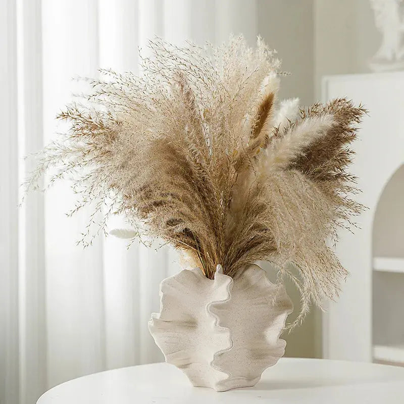 Keramikvase im Korallendesign