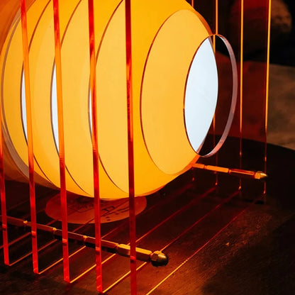 Künstlerische Acryl-Lampe