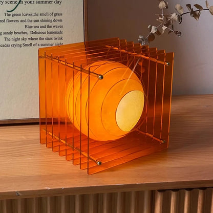 Künstlerische Acryl-Lampe